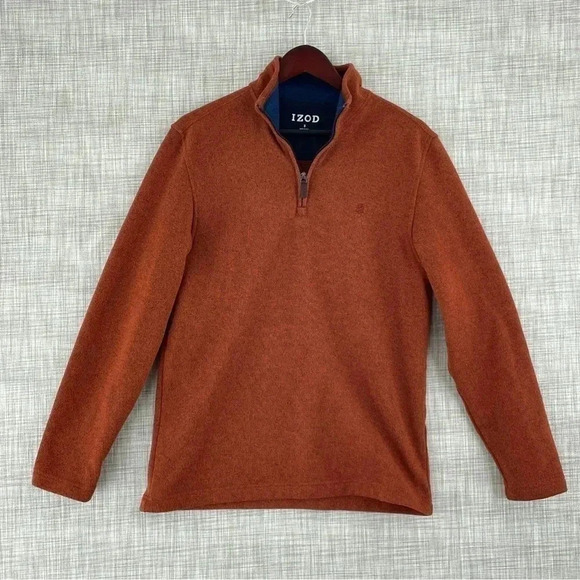 Izod Mens Size Small long sleeve pullover sweatshirt 1104 - Picture 1 of 6
